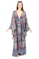 Satori Kimono Multi Print - Melodia Designs